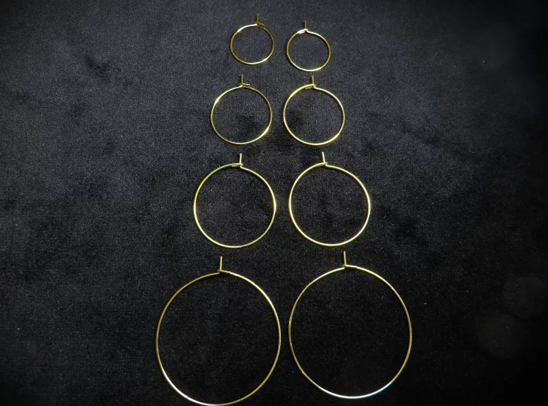 Creolen Chirurgenstahl gold