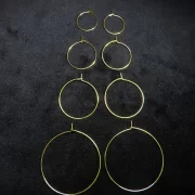 Creolen Chirurgenstahl gold
