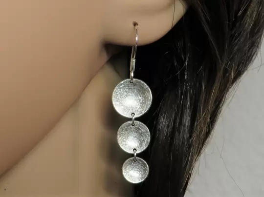 Echt Silber Ohrringe