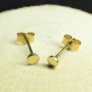 Mini Ohrstecker Gold
