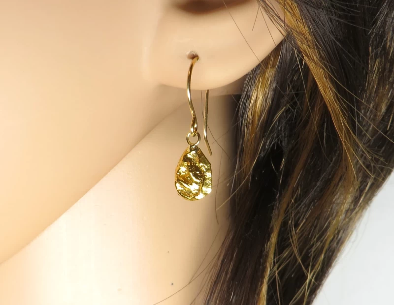 Ohrringe 24 Karat