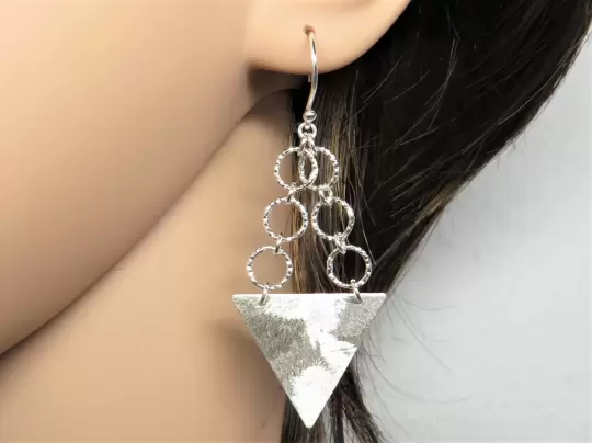 Ohrringe Dreieck