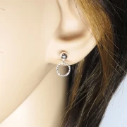 Ohrstecker Kreis klein