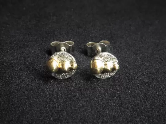 Ohrstecker gold silber