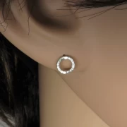 Ohrstecker rund