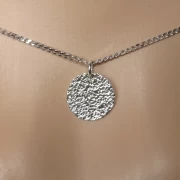 Plättchenkette Silber