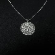 Plättchenkette Silber