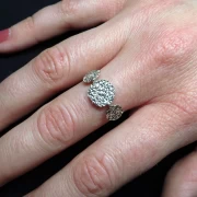 Ring Silber ausgefallen