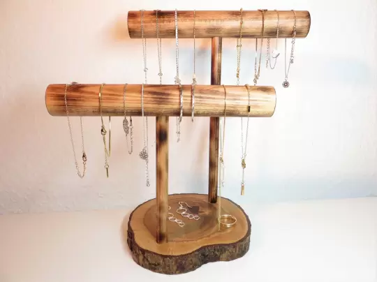 Schmuckständer Holz