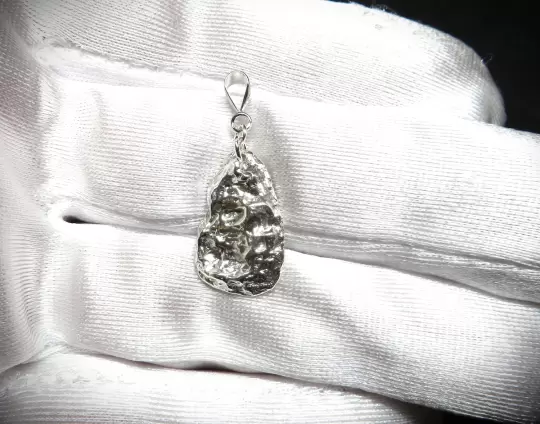 Silber Nugget Anhänger